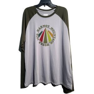 Marmot Baseball Ragland Logo Tee